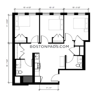 Northeastern/symphony 3 Bed 1.5 Bath BOSTON Boston - $5,950